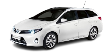 Toyota Auris Touring Sports Hybrid blanche